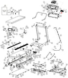 Pacemaster Gold Elite FOLD UP-FOLDING Treadmill Console Back Cover Black PM-BCBC-hydrafitnessparts