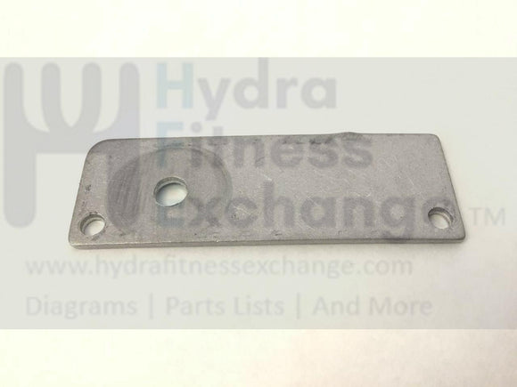 Pacemaster SX pro Treadmill Rear End Cap Plate-hydrafitnessparts