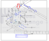 Parabody Life Fitness Home Gym Pulley Cable Retainer 6533501-hydrafitnessparts