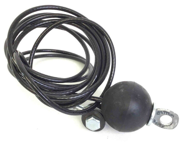 Powertec Workbench Lat Tower Plate Loaded Strength System Low Row Cable 9 FT-hydrafitnessparts