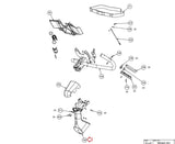 Precor 447-EFX4X7-18 EFX 427 Elliptical Cup Holder 302966-hydrafitnessparts