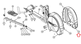 Precor 5.17 - 4E Elliptical Right Shroud Cover 38388-101 or PPP000000038388101-hydrafitnessparts