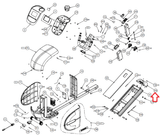 Precor 5.21 EFX 5.23-10 -11 Elliptical Front Housing 10H130V0 PPP000000RX30V0000-hydrafitnessparts