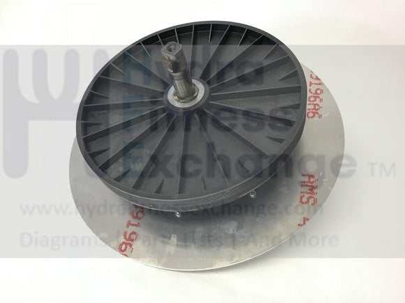 Precor 5.31 Elliptical Retail Drive Input Pulley Assembly PPP000000044300104-hydrafitnessparts