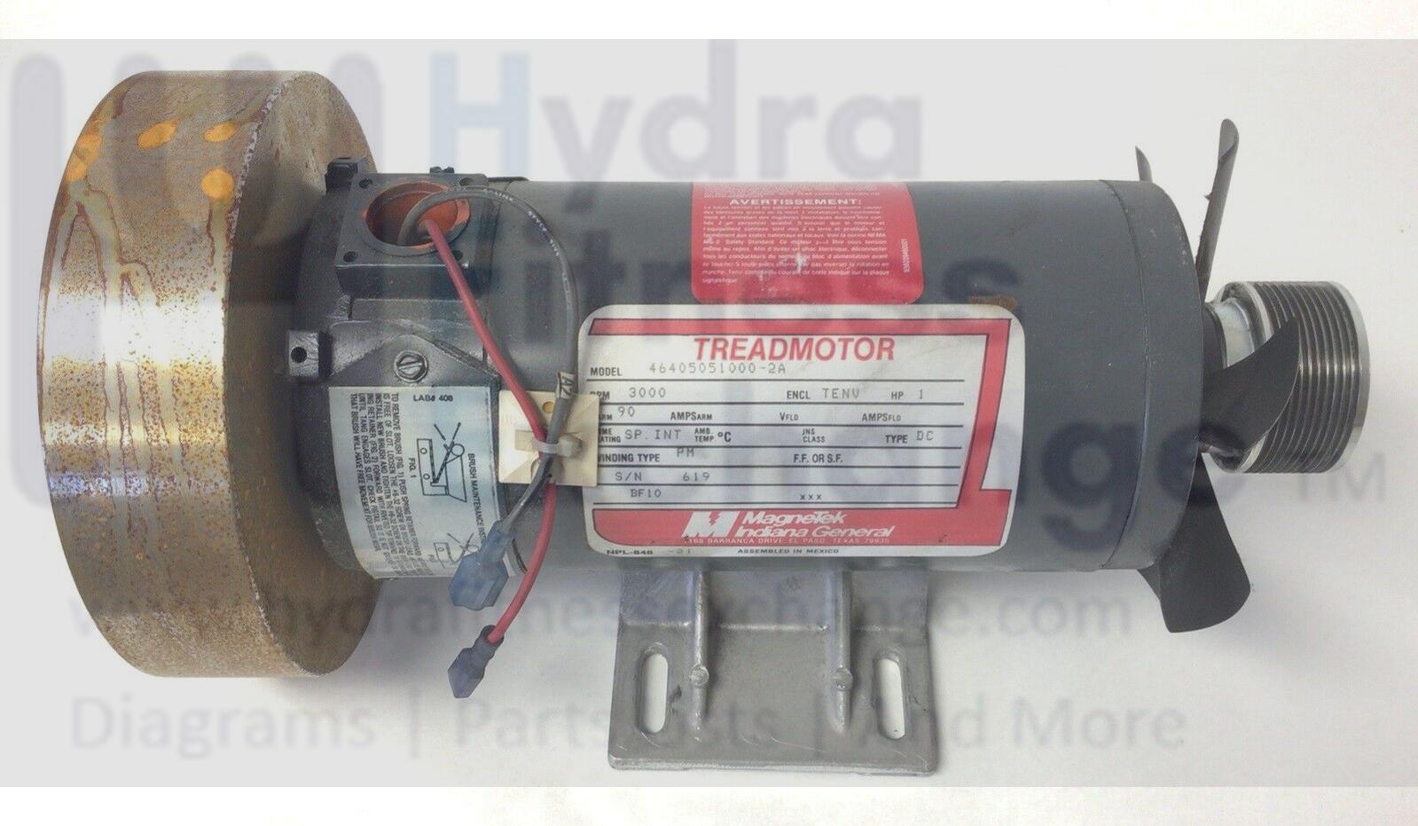 Precor 905e Treadmill Magnetic DC Drive Motor 46405051000-2A