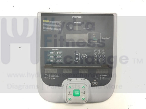 Precor 932I Commercial Treadmill Display Console PPP000000049878101-hydrafitnessparts
