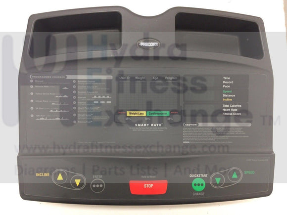 Precor 9.2x F5 2X 2Y F7 2Z Treadmill Display Console Penal 38676-101-hydrafitnessparts
