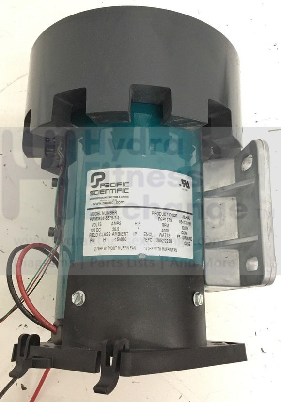 Precor 9.3x M9.3x Treadmill DC Drive Motor Assembly W/ Mount PPP000000059099101-hydrafitnessparts