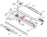 Precor 9.5x 954 956 C952 C956 Treadmill Front Drive Roller with Pulley 39128-104-hydrafitnessparts