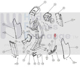 Precor A927 AACY AA94 Elliptical Lower Right Cover Assembly PPP000000039942101-hydrafitnessparts