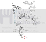 Precor AE23 Elliptical Bottle Cup Holder Assembly 302967 & PPP000000302975101-hydrafitnessparts