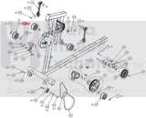 Precor AMT12 835 (AJTE) Elliptical Flat Belt Pulley PPP000000301235101-hydrafitnessparts
