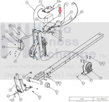 Precor C524i C536i EFX 534i Elliptical Lead Battery With Wire PPP000000045970101-hydrafitnessparts