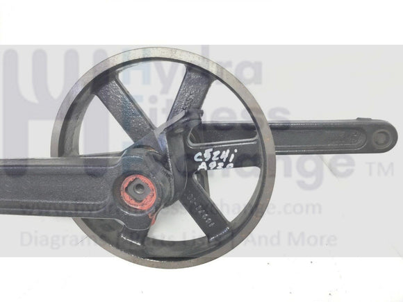 Precor C524i C546i Elliptical Left & Right Crank Arm With Drive Input Pulley 39825-101-hydrafitnessparts