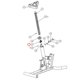 Precor C846 842 C842 C842i C846I Recumbent Bike Bearing Seat Post 45514-101-hydrafitnessparts
