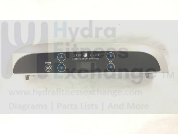 Precor C956i Treadmill Display C-Blank Top Cover PPP000000048713101 48713-101-hydrafitnessparts