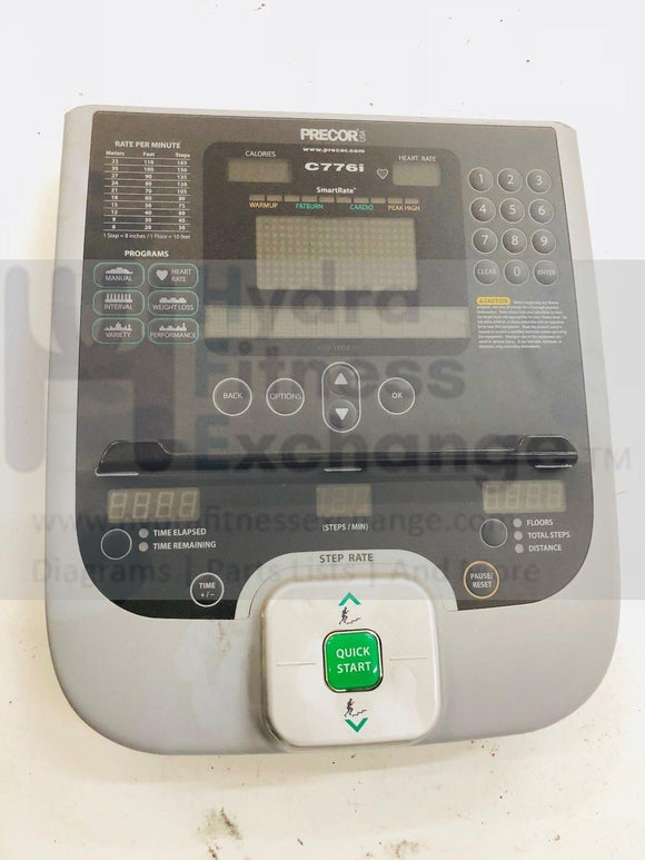 Precor Commercial Upright Stepper Climber C776i Display Console-hydrafitnessparts