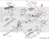 Precor EFX 447 AC63 Elliptical Cover Drive Bottom Pacific Blu PPP000000034180103-hydrafitnessparts