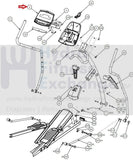 Precor EFX 534i Elliptical Display Console Panel 45869-101 or 45392-105-hydrafitnessparts