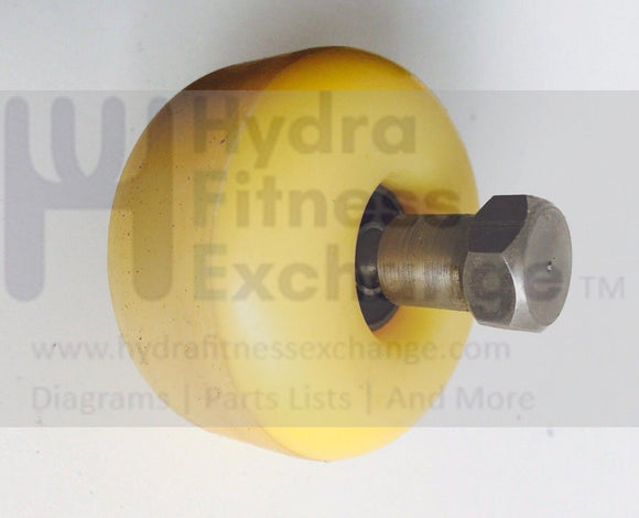 Precor EFX 544 C544 Elliptical Crosstrainer Stairarm Ramp Wheel Roller Yellow 50532-108-hydrafitnessparts