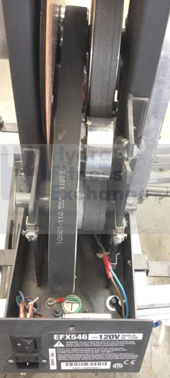 Precor EFX 546 Elliptical Complete Drive Flywheel Pulley Assembly 10561-110-hydrafitnessparts