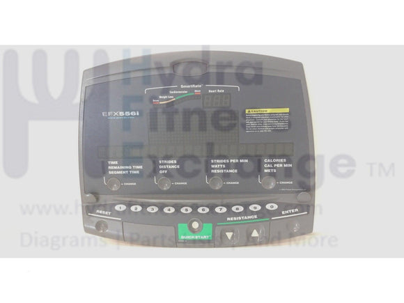 Precor EFX 546 Elliptical PCA Console Membrane Display Panel Board 47338-111-hydrafitnessparts