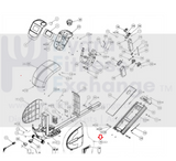 Precor EFX 5.23 EFX5.25 5.21 Elliptical Right Side Cover RX370E-000 or 59179-104-hydrafitnessparts