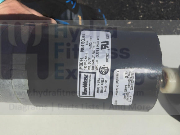 Precor EFX 5.23i 5.21i Elliptical Incline Lift Motor & Yoke E223692 44442-204-hydrafitnessparts