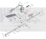 Precor Elliptical Efx Foot Pad Pedal Tape Kit PPP000000057055102-hydrafitnessparts