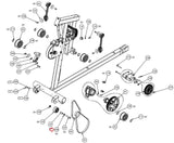Precor Elliptical Flat Washer WBCN031-007-hydrafitnessparts