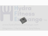 Precor Elliptical Front Foot PPP000000049195101-hydrafitnessparts