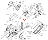 Precor Elliptical Front Rear Cover PPP000000RX2S7C0-hydrafitnessparts