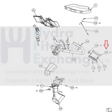 Precor Elliptical Heart Rate Hand Grip PPP000000042713102-hydrafitnessparts