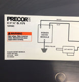 Precor Elliptical Left Grey Cover 43607-102-hydrafitnessparts