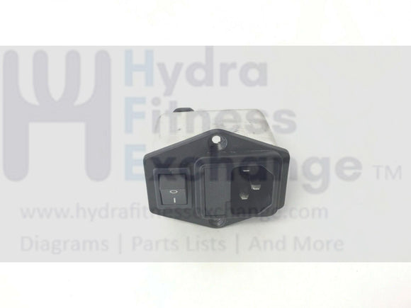 Precor Elliptical Power Entry Module PPP000000034276101-hydrafitnessparts
