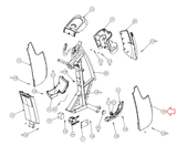 Precor Elliptical Right Side Cover 39905-104-hydrafitnessparts