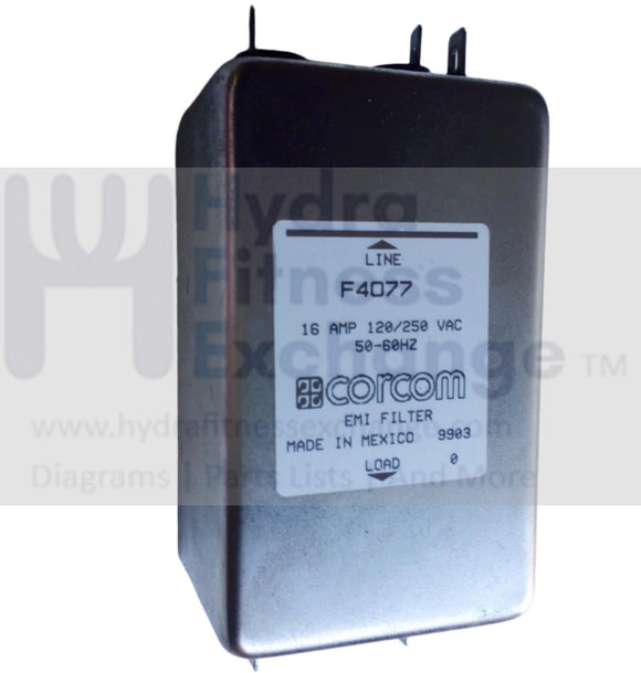 Precor Fitness Treadmill Power Entry EMI Line Filter Input by Corcom PPP000000011224102-hydrafitnessparts