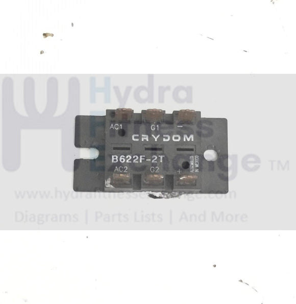 Precor M9.45 Treadmill Crydom B622f-2t Thyristor Module - Power Module 41166-101-hydrafitnessparts