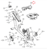 Precor RBK 815 885 RBK10 Recumbent Bike Cup Holder PPP000000300582101-hydrafitnessparts