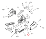 Precor RBK 815 885 RBK10 Recumbent Bike Waterfall Cover PPP000000300586101-hydrafitnessparts