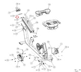 Precor RBK 885 RBK10 RBK 815 Recumbent Bike Seat Rail Nut Plate 302281-101-hydrafitnessparts