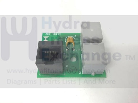 Precor Recumbent Bike Ethernet Csafe Interconnect Console Board 45494-102-hydrafitnessparts