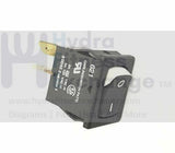 Precor Recumbent Bike Power Supply On Off Mini Rocker Switch 11469-101-hydrafitnessparts