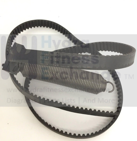 Precor Stepper Climber Pedal Return Spring Cogged Drive Belt 10737-104 33970-101-hydrafitnessparts