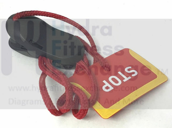 Precor TRM425 TRM445 Treadmill Magnetic Safety Key Lanyard PPP000000302853101-hydrafitnessparts