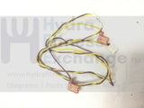 Precor Treadmill 2Cable Assembly Wire Harness 22AWG 44532-036-hydrafitnessparts