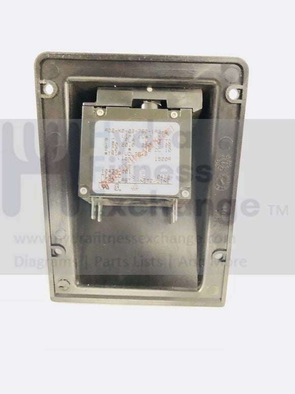 Precor Treadmill Circuit Breaker, Relay Switch/Shield 10435-101 or 44118-102-hydrafitnessparts