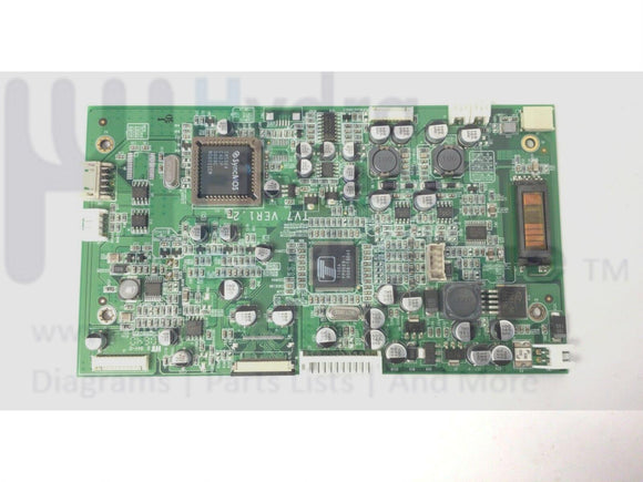 Precor Treadmill Console Processor Board Precor-TV-12-hydrafitnessparts