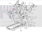 Precor Treadmill Display Console Cable Wire Harness PPP000000300980102-hydrafitnessparts