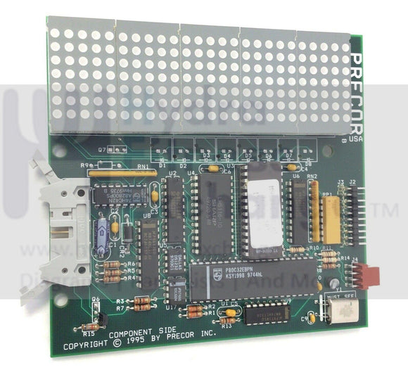 Precor Treadmill Display Console Electronic Circuit Board W/Software 37204-103-hydrafitnessparts